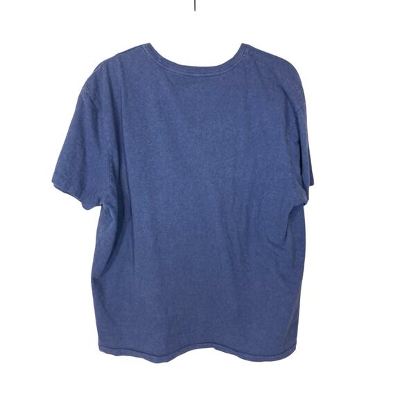 Polo Ralph Lauren Y2K Blue Logo Old Money Quiet Luxury Basic PreppyTee - Picture 4 of 4